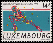 Luxembourg 1992 Olympics unmounted mint.