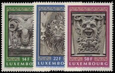 Luxembourg 1992 Mascarons unmounted mint.