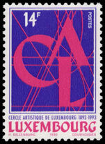 Luxembourg 1993 Artistic Circle of Luxembourg unmounted mint.