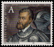 Luxembourg 2000 Emperor Charles V unmounted mint.