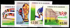 El Salvador 1986 World Cup Football Championship unmounted mint.