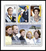 Sweden 1993 King Carl pane unmounted mint.