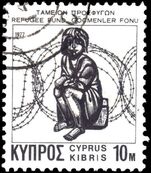 Cyprus 1977-82 Refugee Fund fine used.