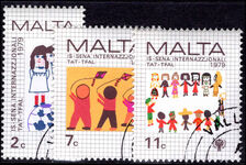 Malta 1979 Year of the Child fine used.