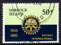 Norfolk Island 1980 Rotary fine used.