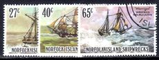 Norfolk Island 1982 Shipwrecks 18 May values fine used.