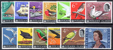 Pitcairn Islands 1964-65 set fine used.
