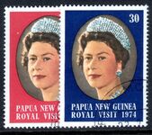 Papua New Guinea 1973 Royal Visit fine used.