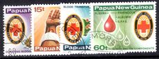 Papua New Guinea 1980 Red Cross Blood Bank fine used.