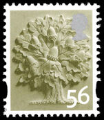 England 2003-16 56p English Oak Tree unmounted mint.
