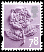 England 2003-16 78p English Tudor rose unmounted mint.