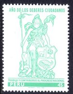 Peru 1980 45s Citizens Duties unmounted mint.