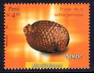 Peru 2005 Aguaje fruit unmounted mint.