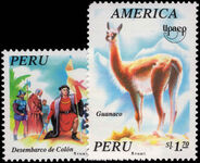 Peru 1995 America unmounted mint.