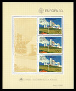 Azores 1983 Europa souvenir sheet unmounted mint.