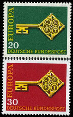West Germany 1968 Europa unmounted mint.
