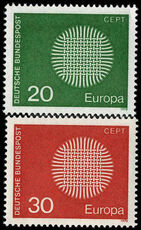 West Germany 1970 Europa unmounted mint.