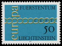 Liechtenstein 1971 Europa unmounted mint.