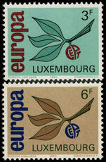 Luxembourg 1965 Europa set fine unmounted mint.