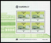 Madeira 1987 Europa souvenir sheet unmounted mint.