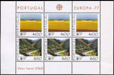 Portugal 1977 Europa souvenir sheet unmounted mint.