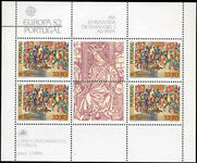 Portugal 1982 Europa souvenir sheet unmounted mint.