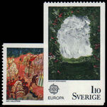 Sweden 1975 Europa Paintings unmounted mint.