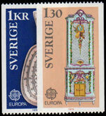 Sweden 1976 Europa Handicrafts unmounted mint.