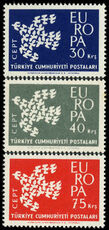 Turkey 1961 Europa unmounted mint.