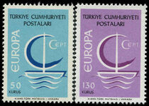 Turkey 1966 Europa unmounted mint.