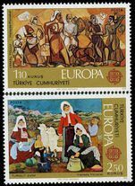 Turkey 1975 Europa unmounted mint.