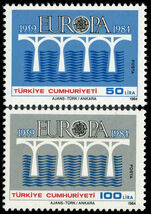 Turkey 1984 Europa unmounted mint.