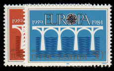 Yugoslavia 1984 Europa unmounted mint.