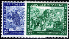 Allied Occupation 1948 Leipzig Fair unmounted mint