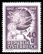 Austria 1947 Telegraph Centenary unmounted mint.