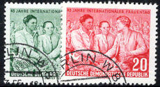 East Germany 1955 Womens Day fine used.