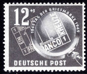 East Germany 1949 Stamp Day unmounted mint