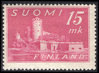 Finland 1945 15mk Olavinlinna unmounted mint.