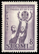 Finland 1946 National Games unmounted mint.