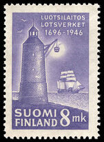 Finland 1946 250th Anniversary of Foundation of Pilotage Institution unmounted mint.