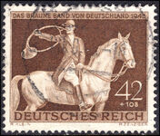 Third Reich 1943 Brown Ribbon fine used.
