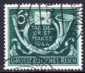 Third Reich 1944 Stamp Day fine used.