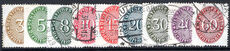 Germany 1927-33 part set fine used.