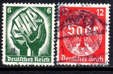 Third Reich 1934 Saar fine used