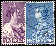 Netherlands 1934 Crisis stamps fine used.
