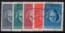 Netherlands 1945 Child Welfare fine used.
