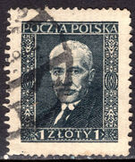 Poland 1928 Moscicki fine used.