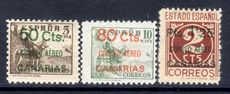 Canary Islands 1937 29th October Air set expertized lightly mounted mint.