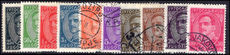 Yugoslavia 1931-33 set without engravers name fine used.