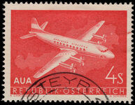 Austria 1958 Austrian Airlines fine used.